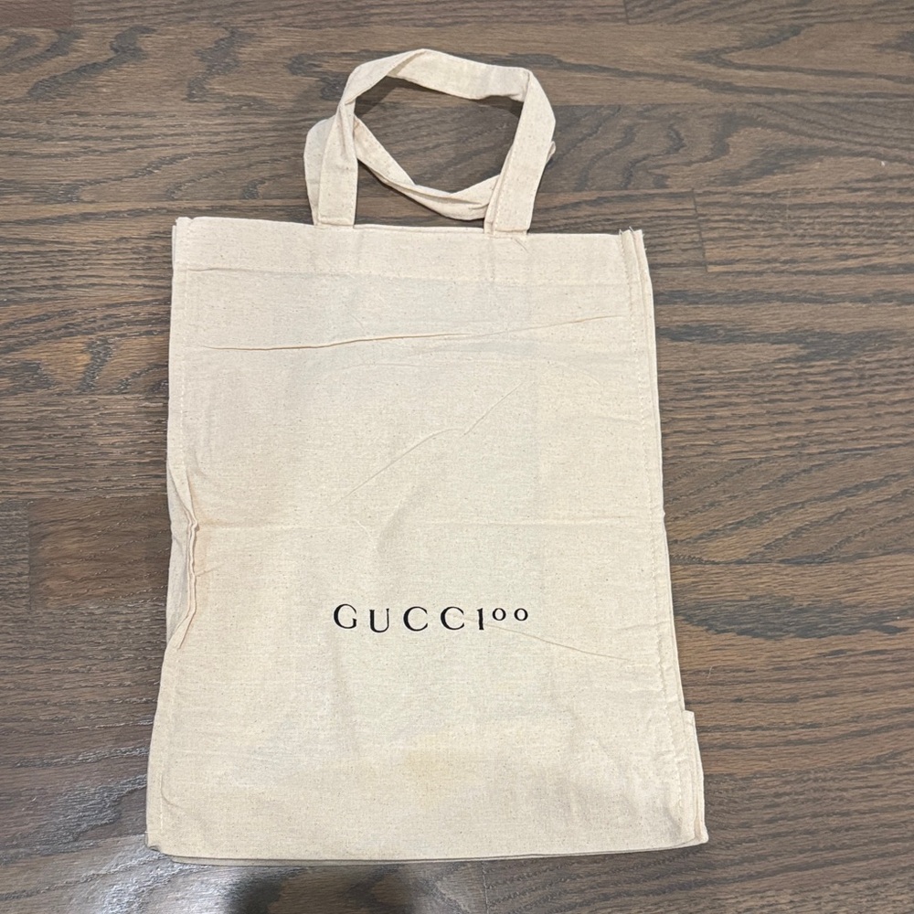 Gucci Cream fabric Tote
